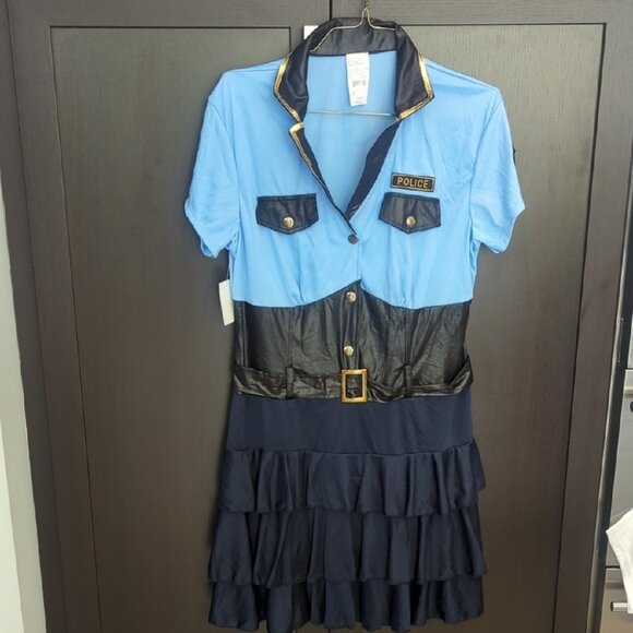 Women's Cop Police Woman Dress Costume - Size Large NWT - Picture 2 of 7